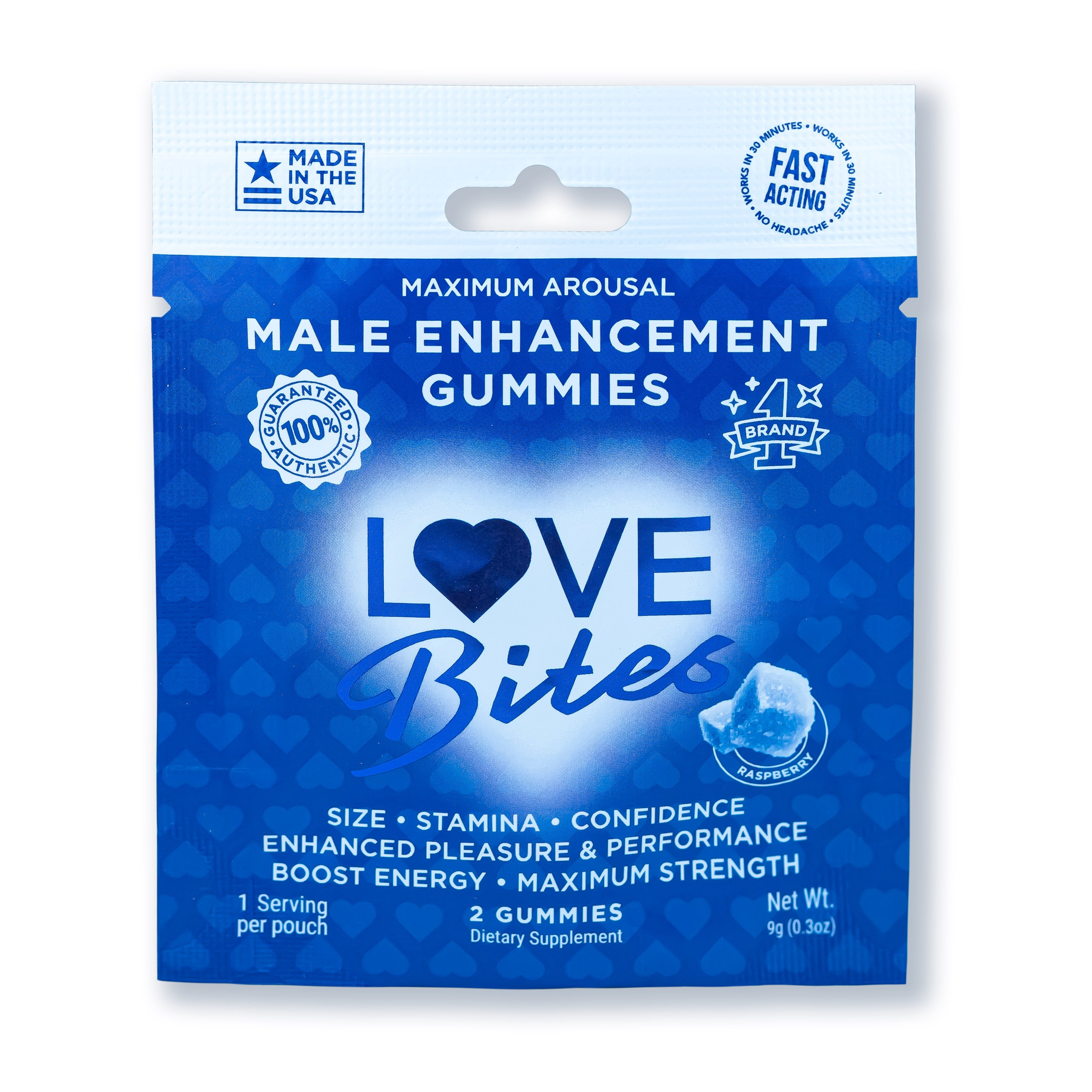 Love Bites - Sexual Enhancement Gummies (Male/Female) – Green Planet